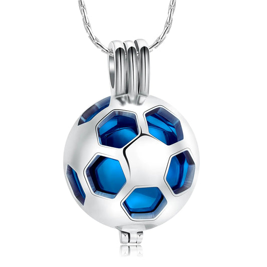 SoccerSpirit Memorial Urn Necklace