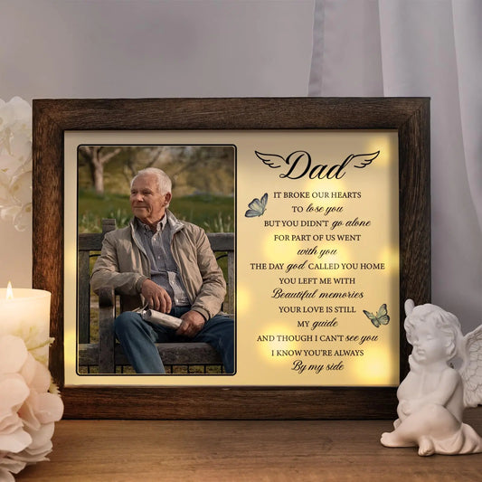 Dad in Heaven LED 4x6 Frame
