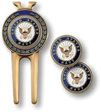 U.S. Navy Divot Tool and Ball Markers