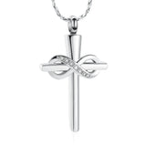 Eternal Love Cross Urn Necklace