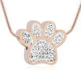 Paw Print Cremation Pendant